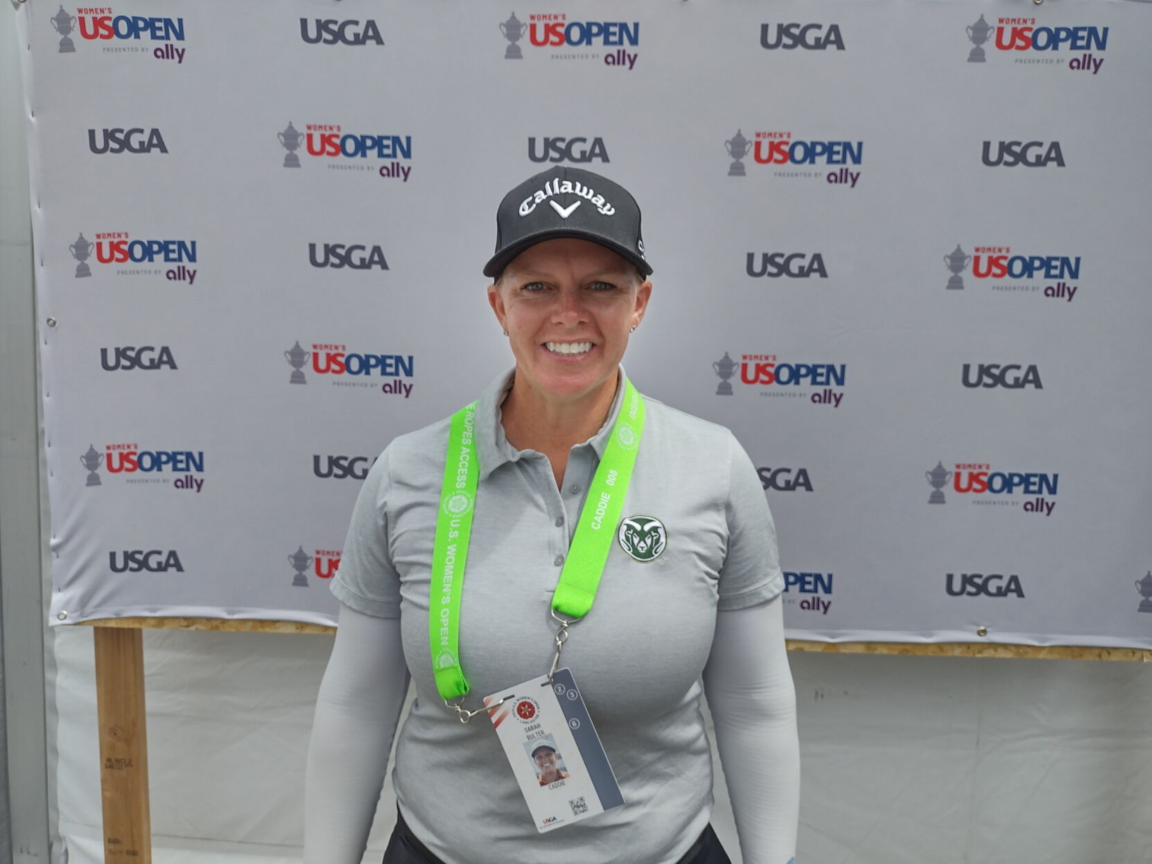 Minnesota native is one of a handful of female caddies at this year's US Women's Open